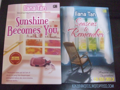"Sunshine Becomes You" & "Seasons to Rember" by Ilana Tan